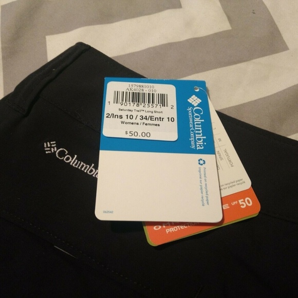 Columbia Size 2 Saturday Trail Long Short - Picture 6 of 7